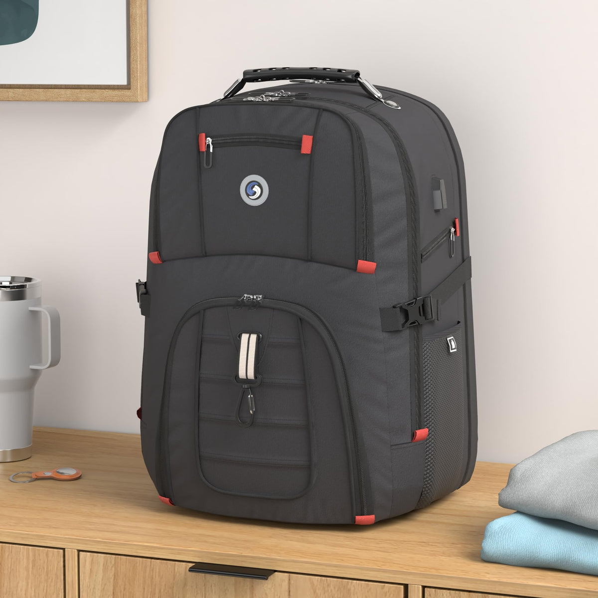 Extra Large Travel Laptop Backpack W4368