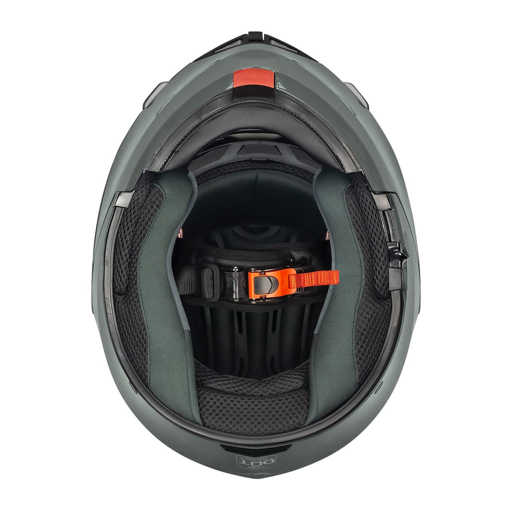 Full Face Modular Flip-Up Motorcycle Helmet K81419