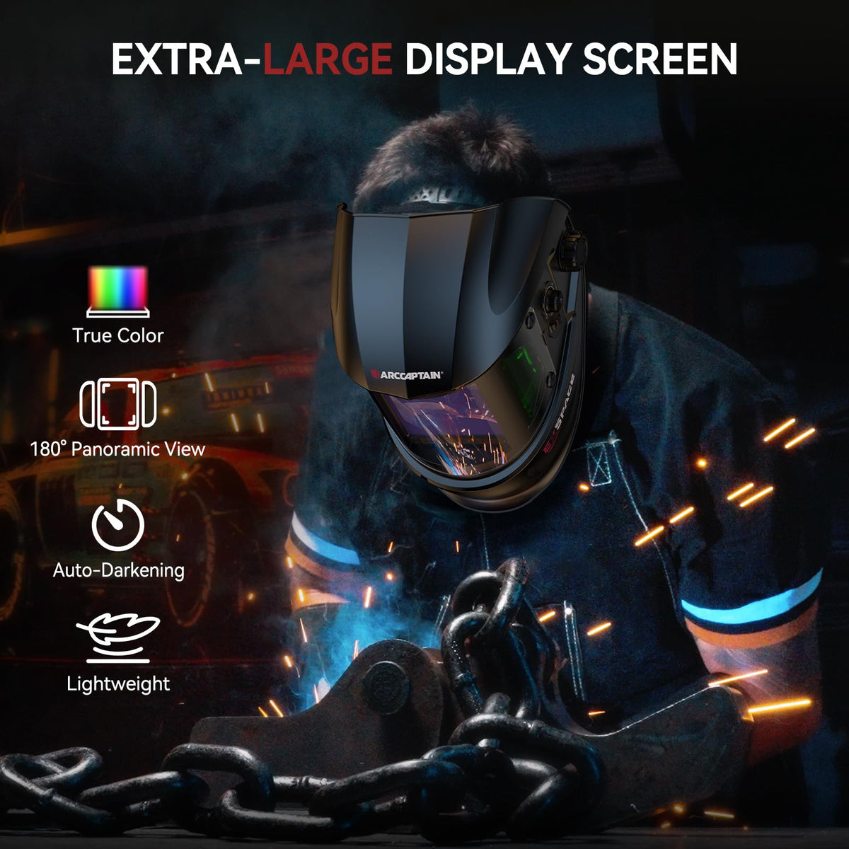 Auto Darkening Welding Helmet B14553