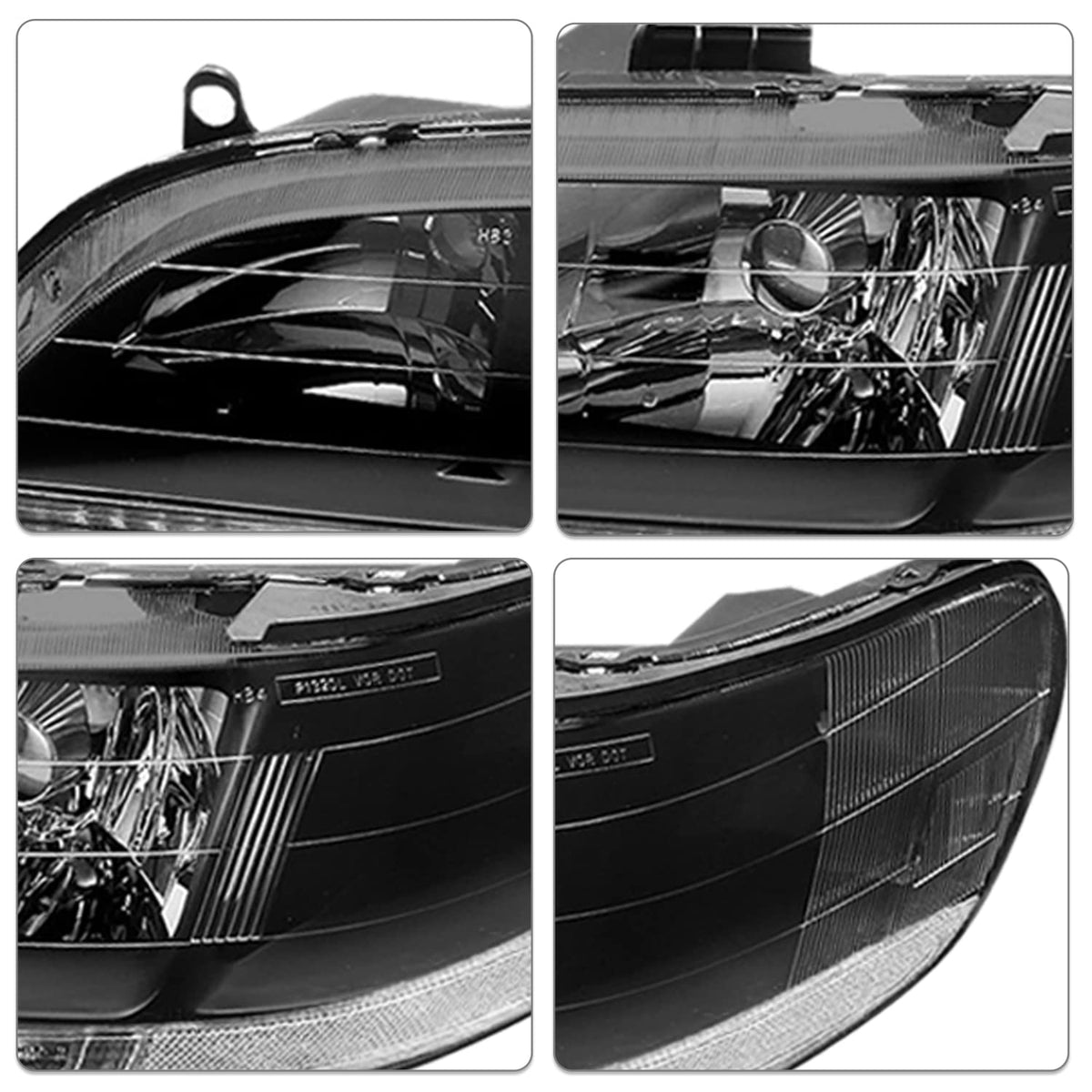 Honda Accord Headlight Assembly N9796