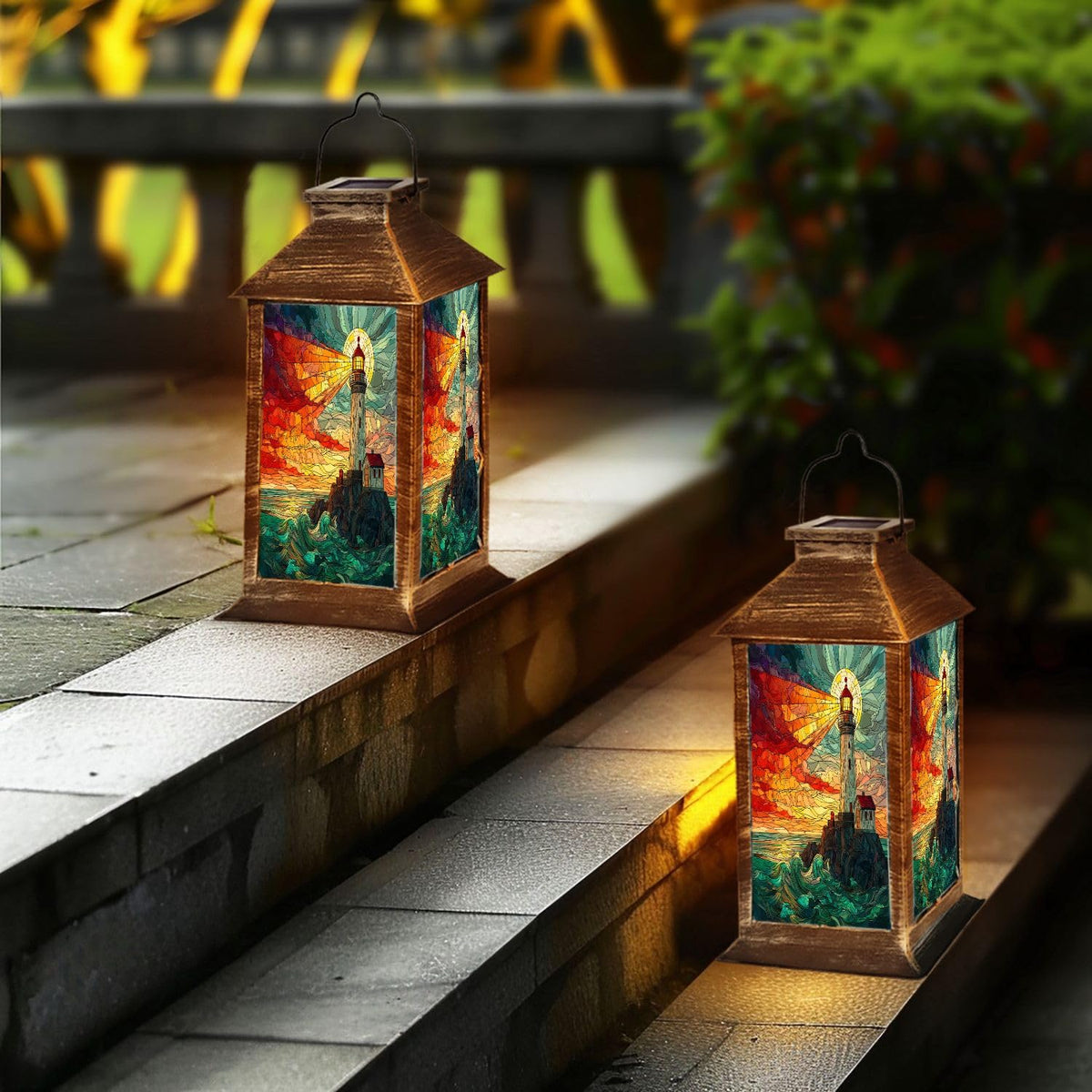 Waterproof Solar Powered Hanging Lantern G17237