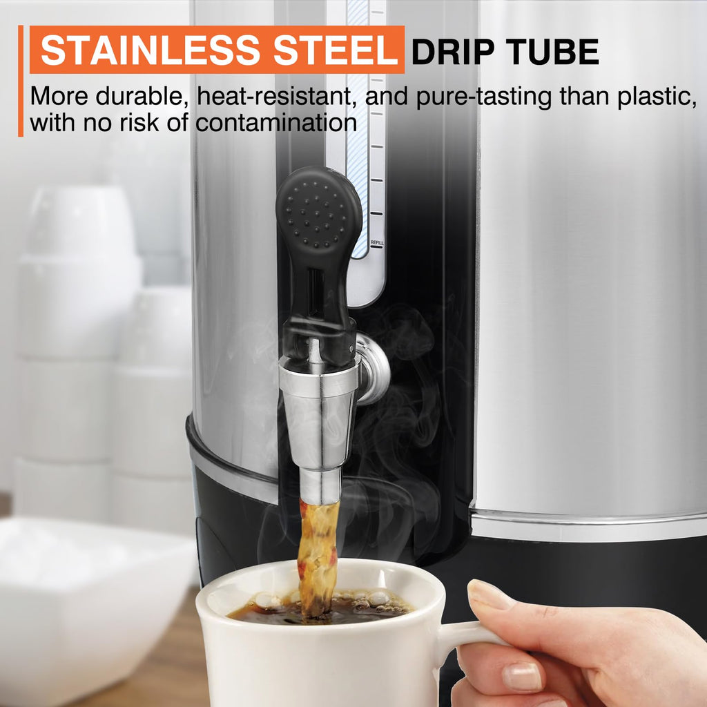 50 Cup Stainless Steel Coffee Urn T600259
