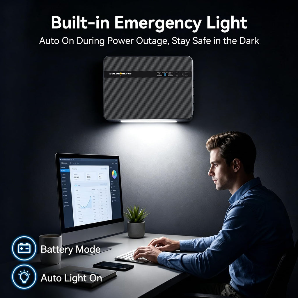 1500VA/1000W Lithium UPS Battery Backup & Surge Protector P523