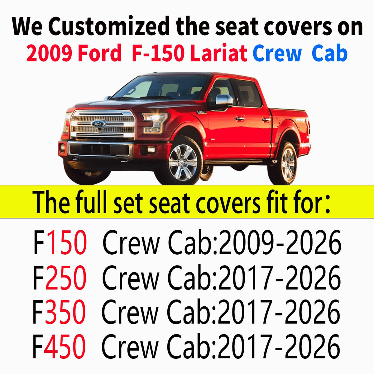 Car Seat Covers Black-Red A64318