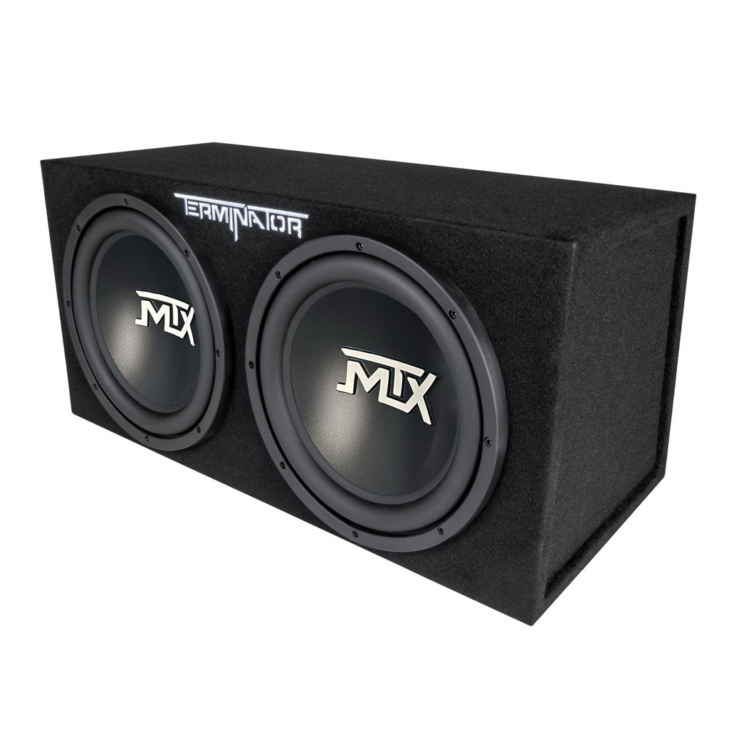 12" Subwoofer Box, Mono Amp & 4 Gauge Wiring Kit I2051