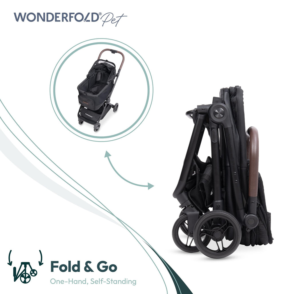 Lightweight Aluminum Frame Pet Stroller B938219