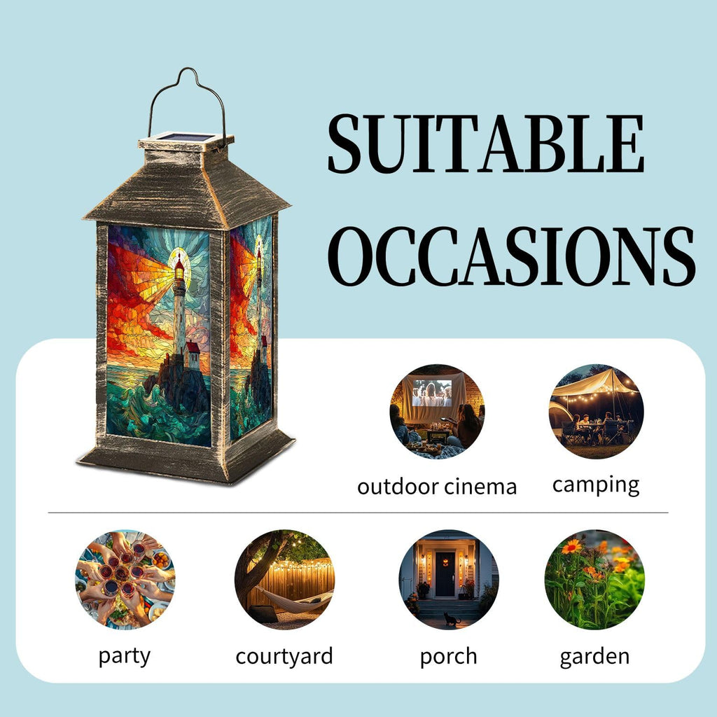 Waterproof Solar Powered Hanging Lantern G17237