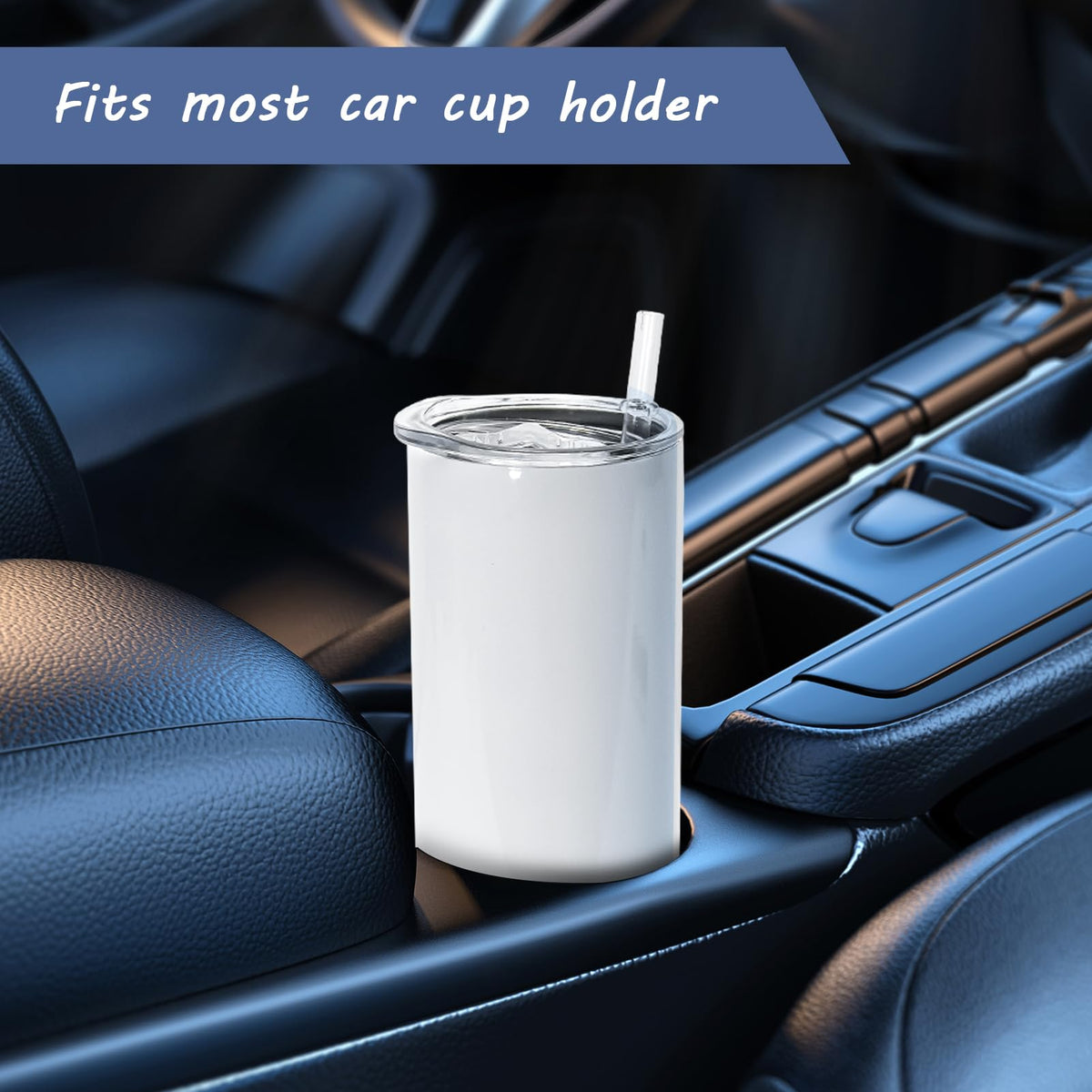 10 Pack 20 OZ Stainless Steel Insulated Tumblers with Straw O145