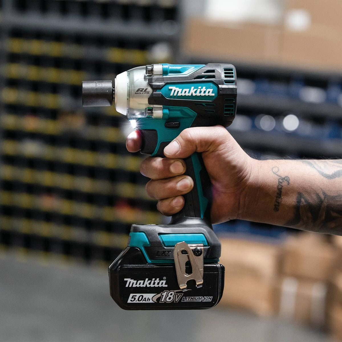 18V Cordless Brushless 4-Speed 3/8" Impact Wrench Z963