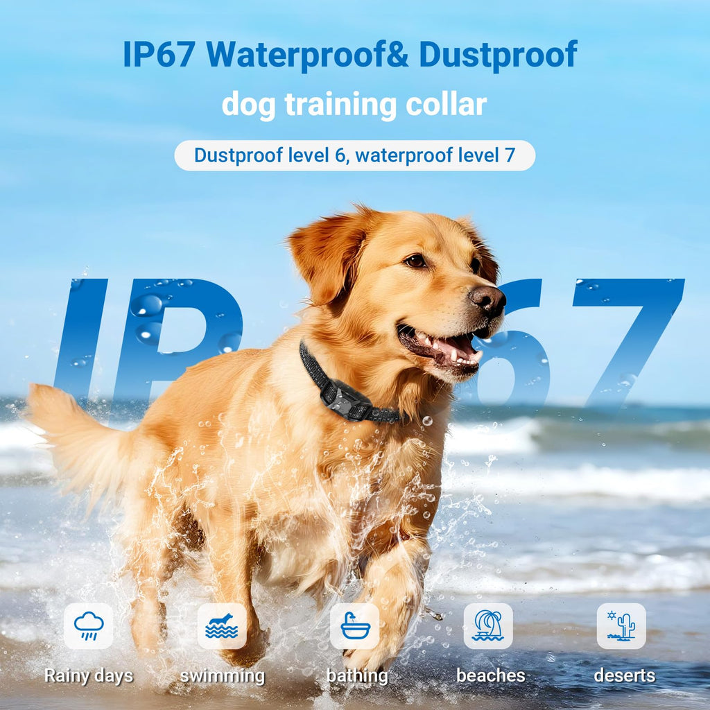 IP67 Waterproof Dog Training Collar with Remote Control U519