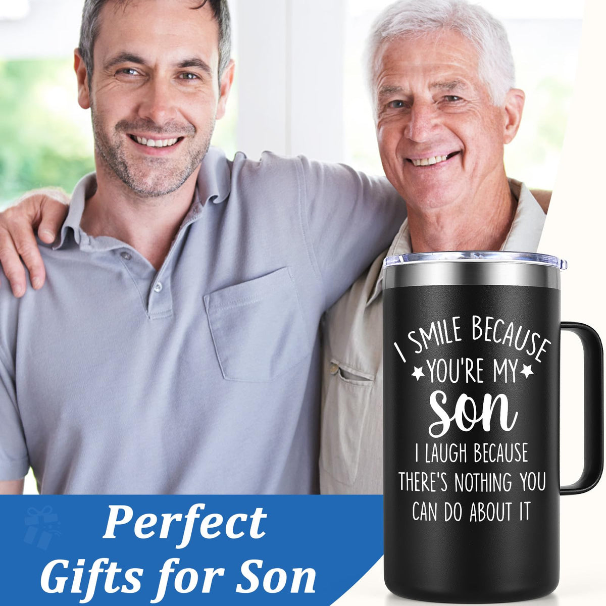 20oz Stainless Steel Insulated Coffee Mug F43887