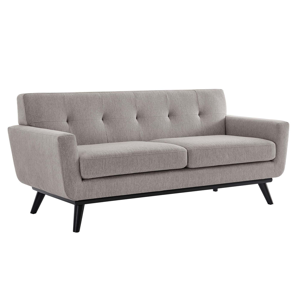 78 Inch Light Upholstered Loveseat C5159