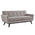78 Inch Light Upholstered Loveseat C5159