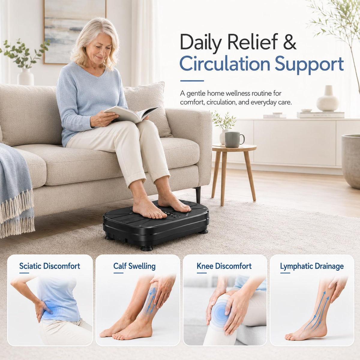 Vibration Plate Exercise Machine J84614