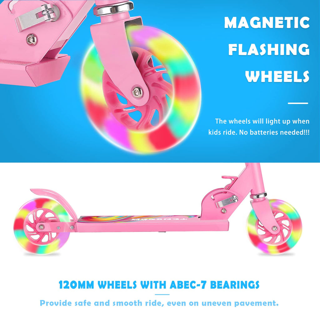Folding Kids Scooter with Adjustable Handlebar I105874