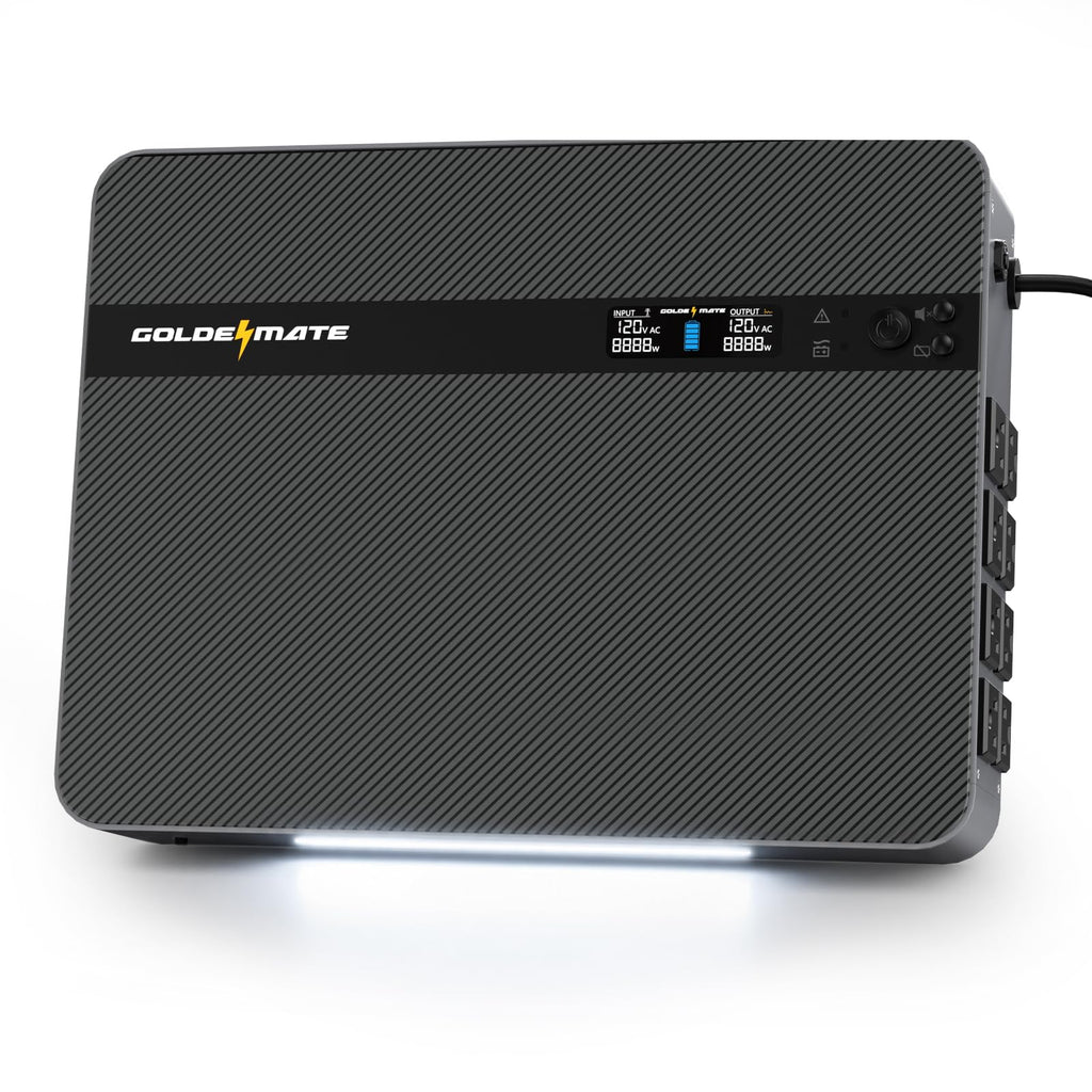 1500VA/1000W Lithium UPS Battery Backup & Surge Protector P523