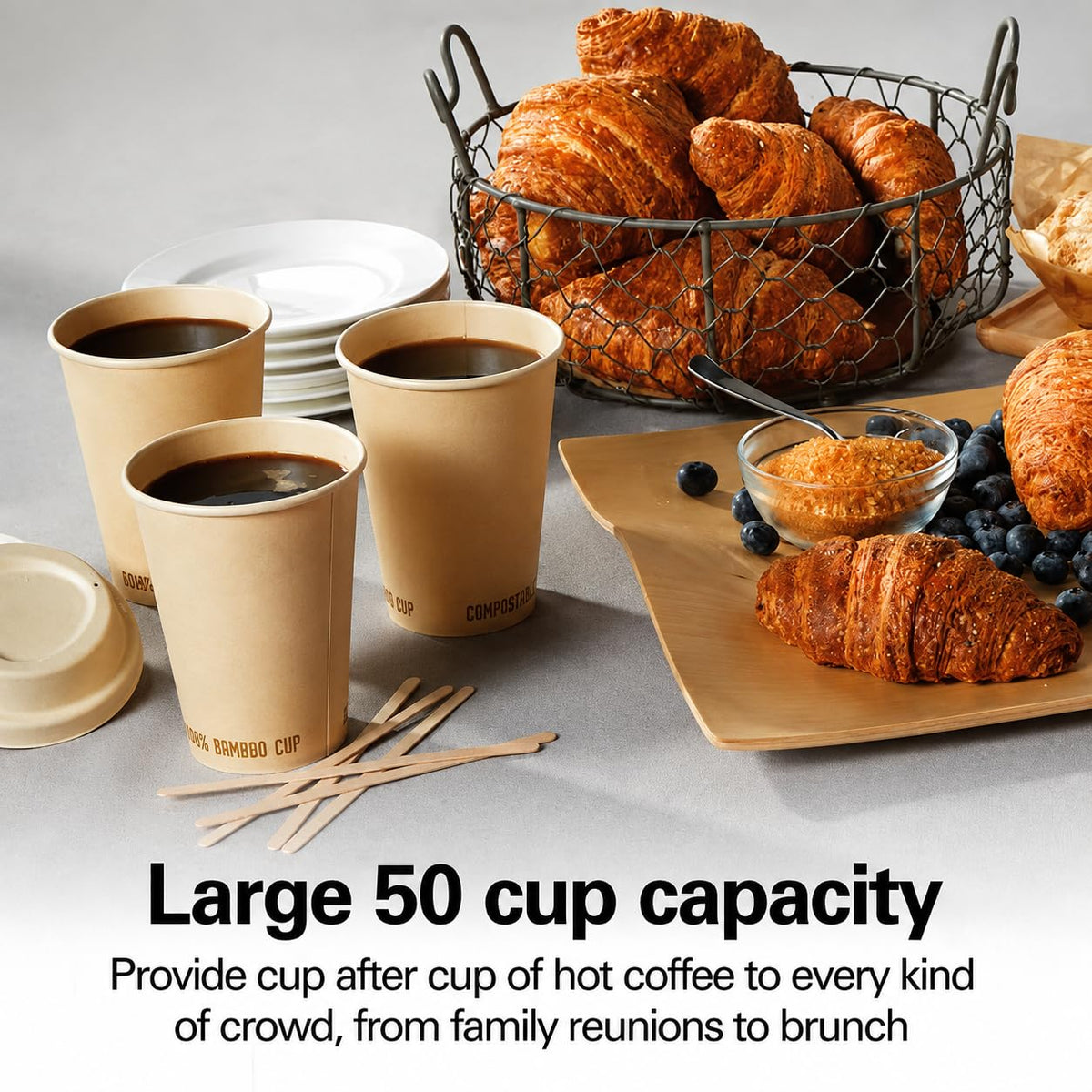 50 Cup Stainless Steel Coffee Urn T600259