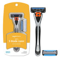 5-Blade Razor with Beard Trimmer and 2 Cartridges W1289