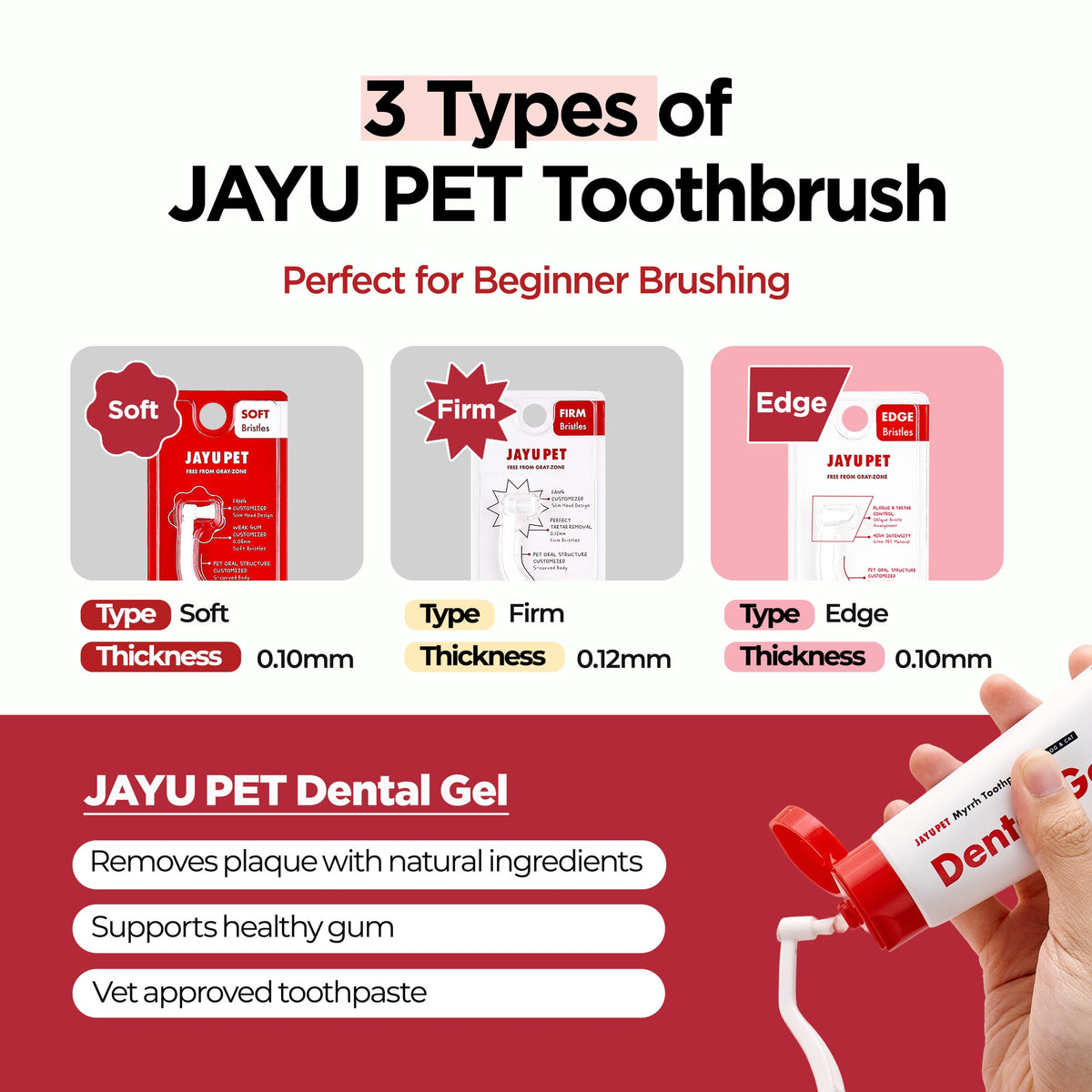 Micro Round Head Dog and Cat Toothbrush P9276