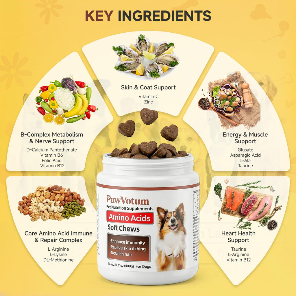 200 Chews Amino Acids for Dogs Y7365