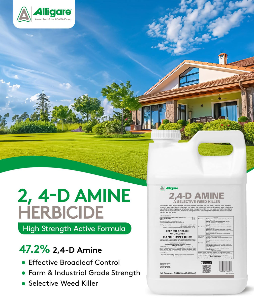 2,4-D Amine Weed Killer Concentrate 2.5 Gallons O982