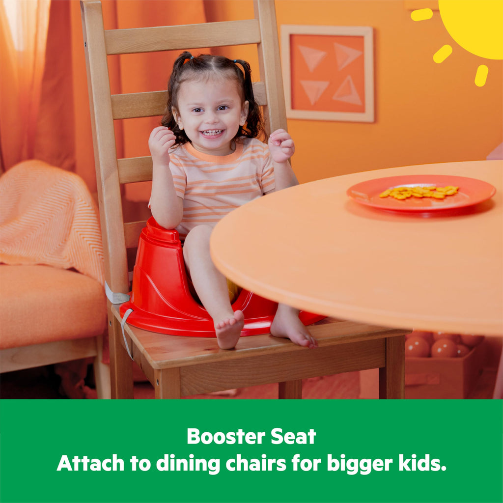 3-in-1 Baby Activity Seat with Toys, Snacking Tray, Booster Seat X687