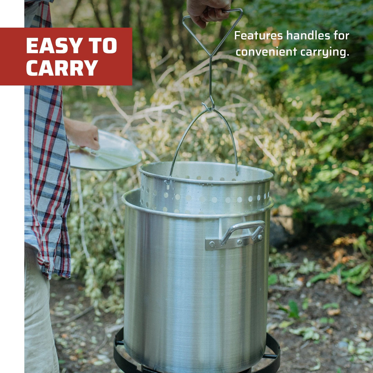 32-Quart Aluminum Pot X930
