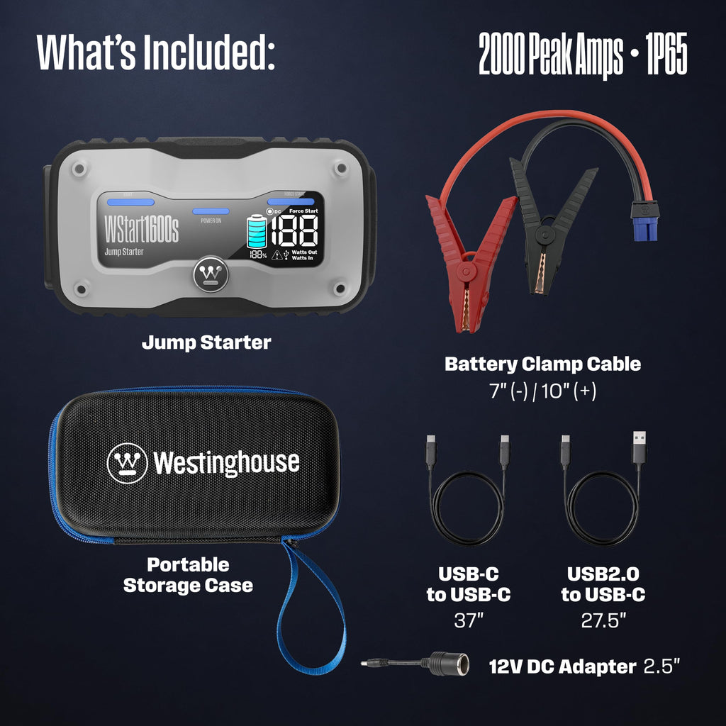 Portable Jump Starter & USB Power Bank 12V Car Battery Booster R6940