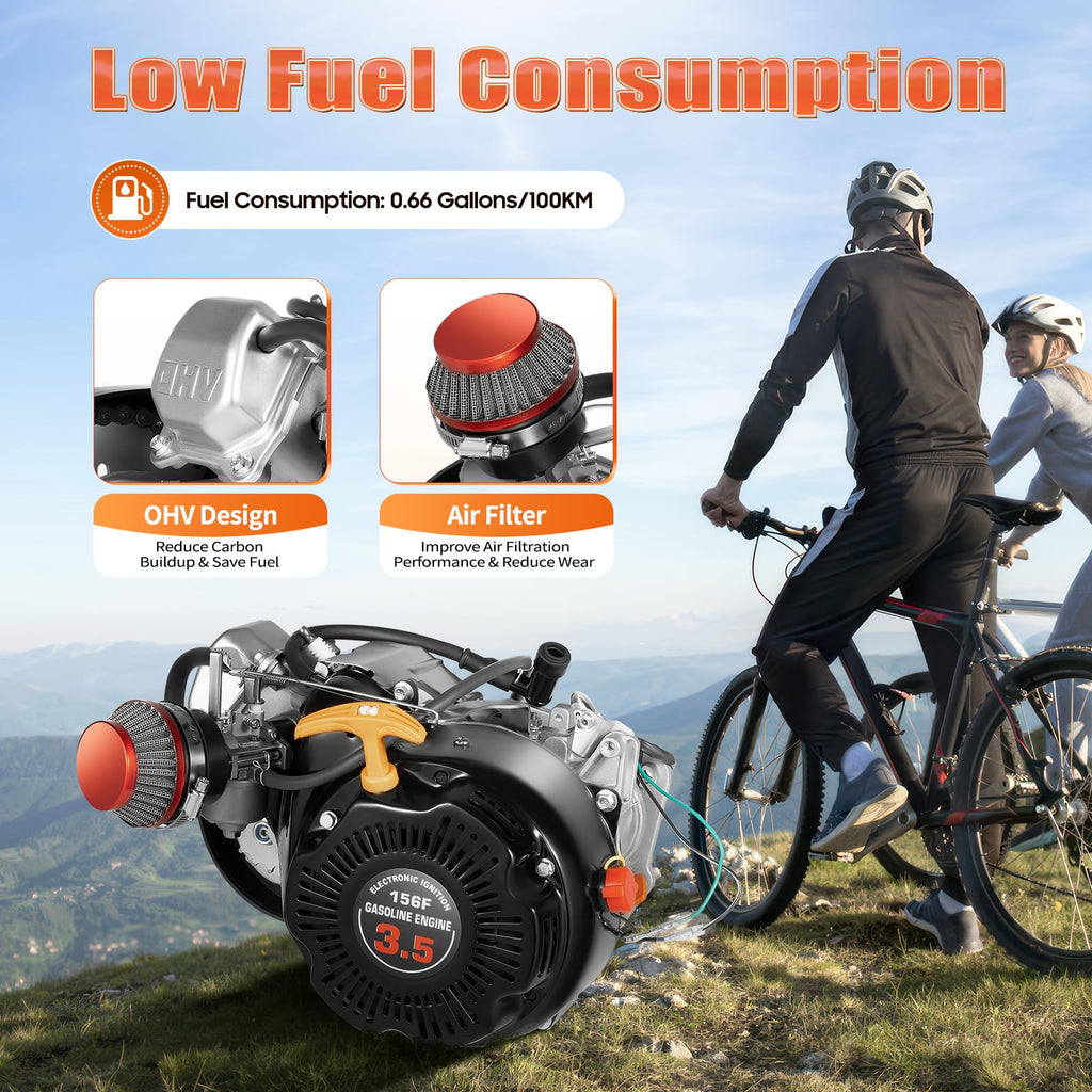 4-Stroke Bike Motor Kit with Chain Drive M50293