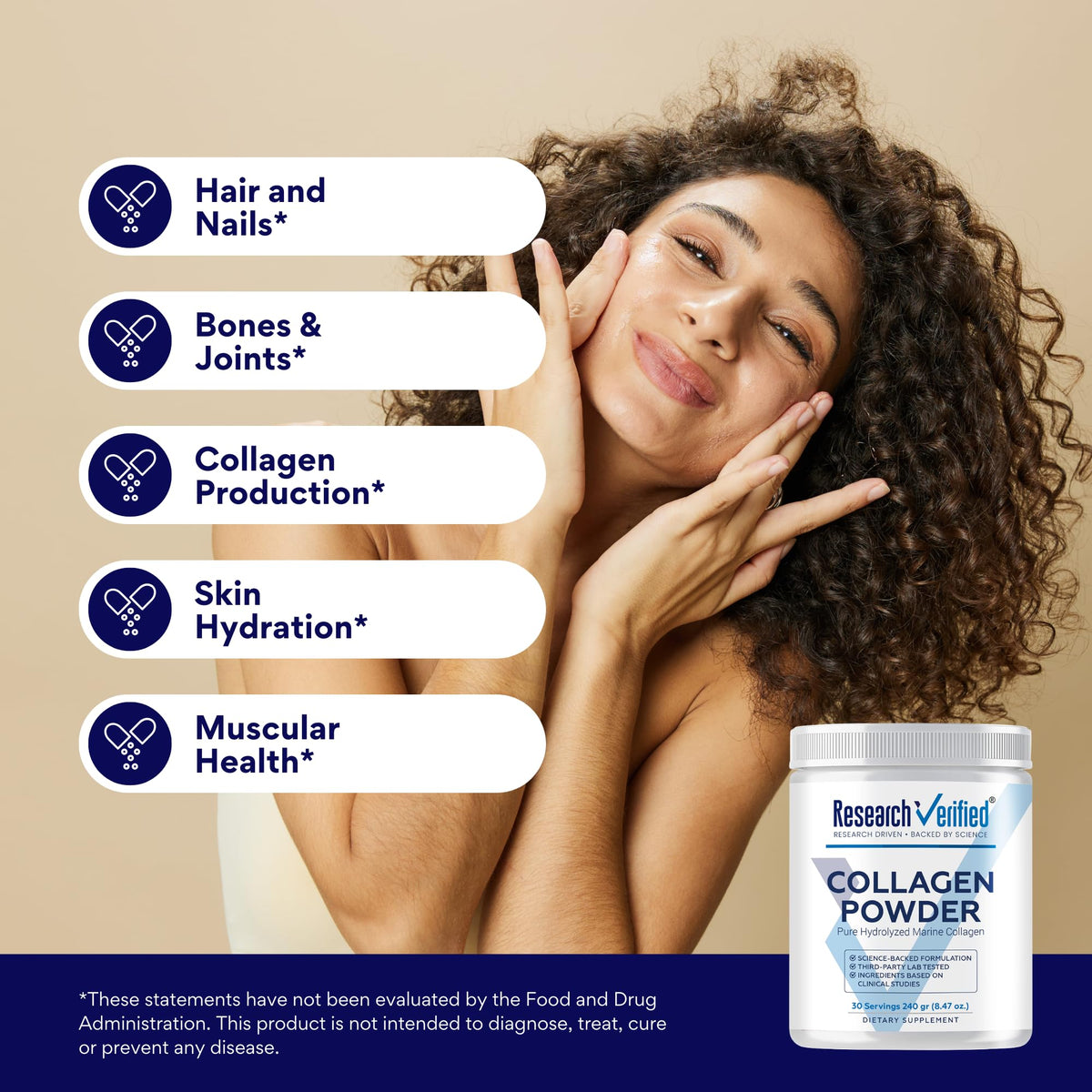 Hydrolyzed Marine Collagen Powder Unflavored A311069