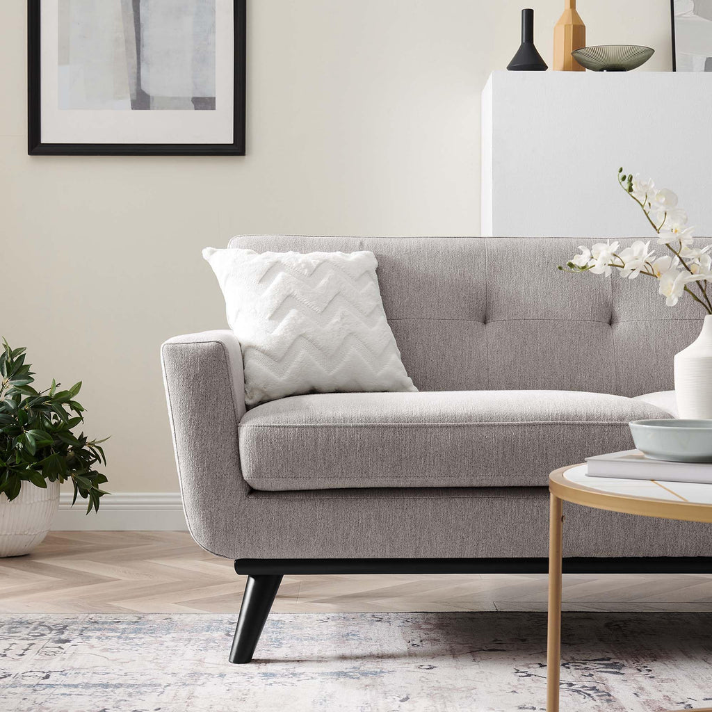 78 Inch Light Upholstered Loveseat C5159