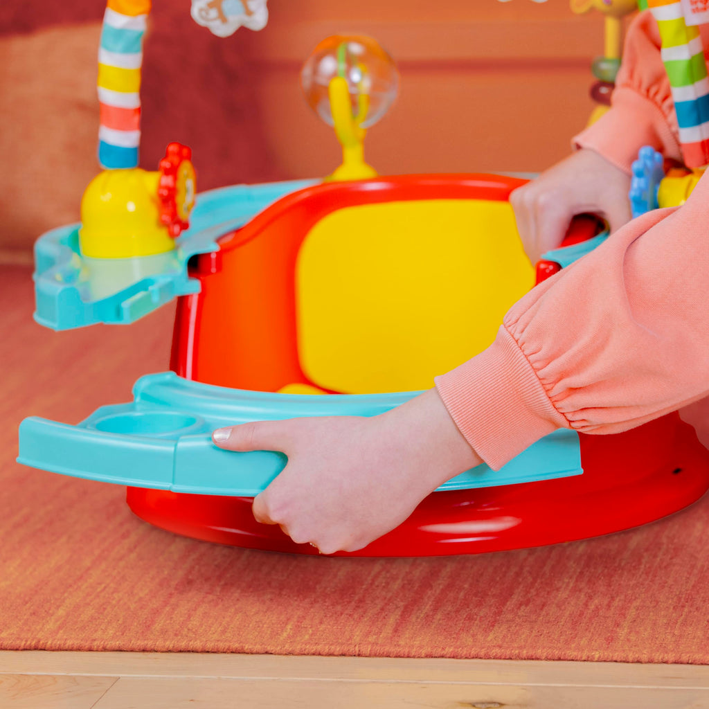 3-in-1 Baby Activity Seat with Toys, Snacking Tray, Booster Seat X687