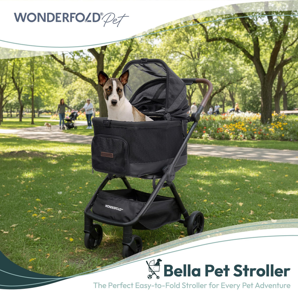 Lightweight Aluminum Frame Pet Stroller B938219
