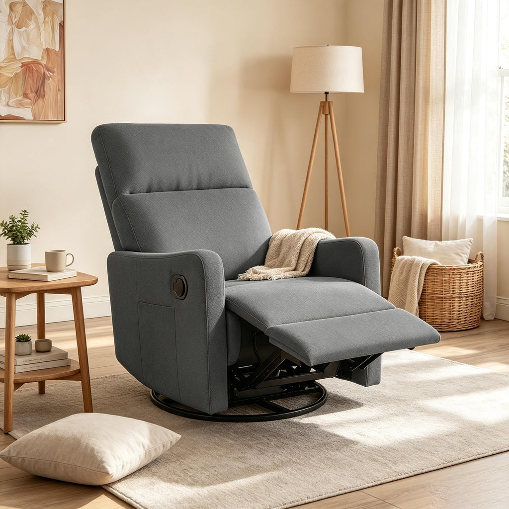 Manual Swivel Rocker Recliner Chair M4285