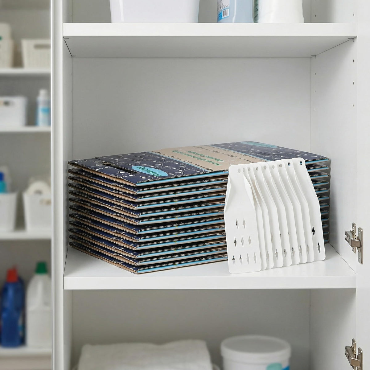 8 Pcs Disposable Cat Litter Box with Scoops P468