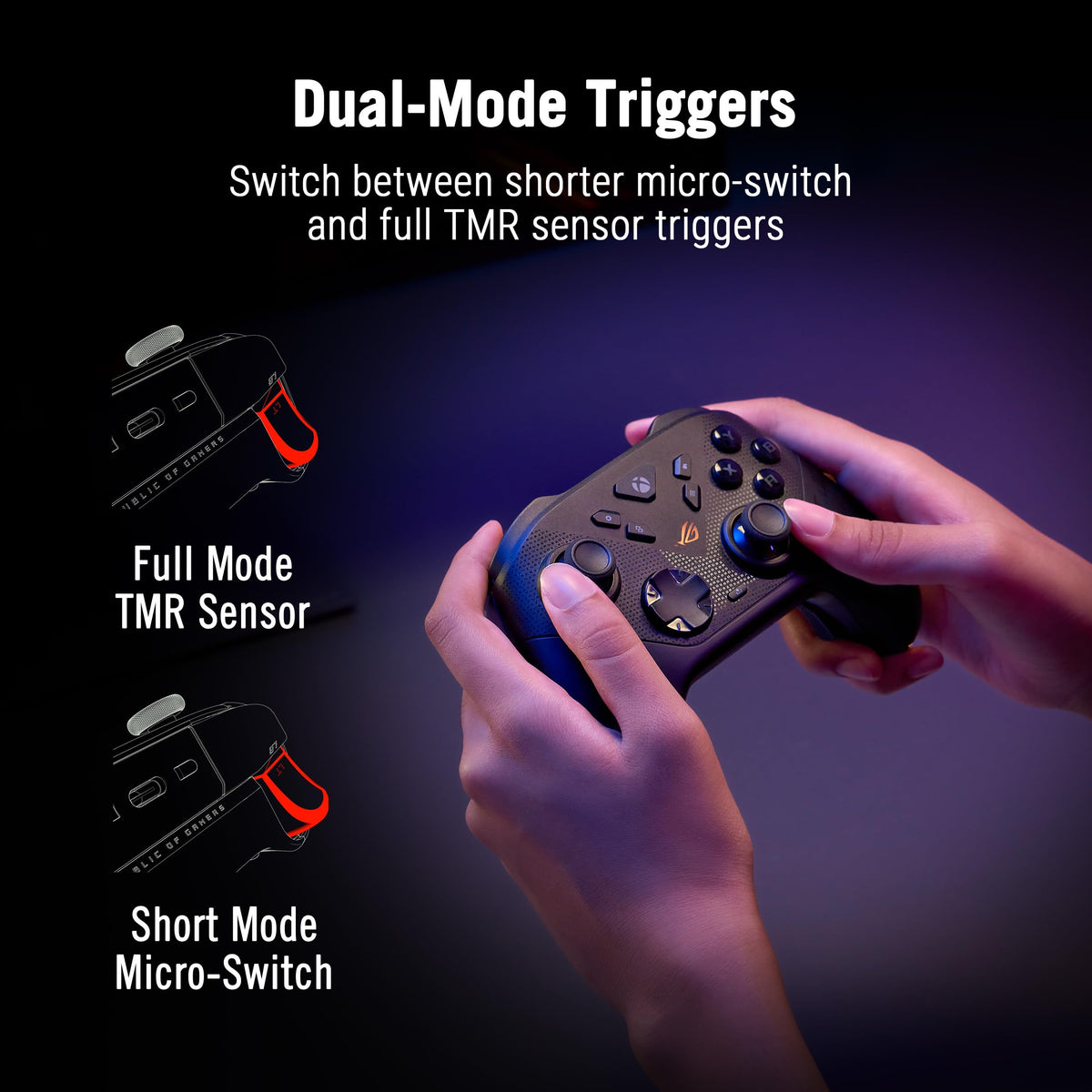 Black Wireless Gaming Controller O42156