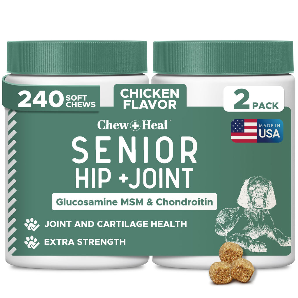 Glucosamine Chondroitin MSM Soft Chews for Dogs E970