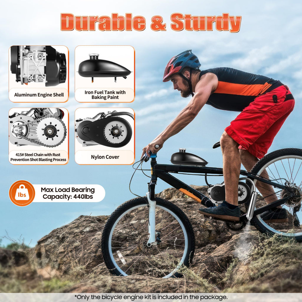 4-Stroke Bike Motor Kit with Chain Drive M50293