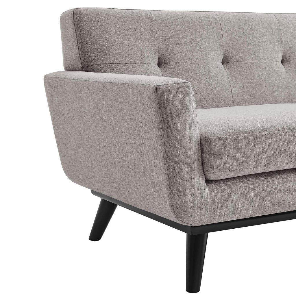 78 Inch Light Upholstered Loveseat C5159