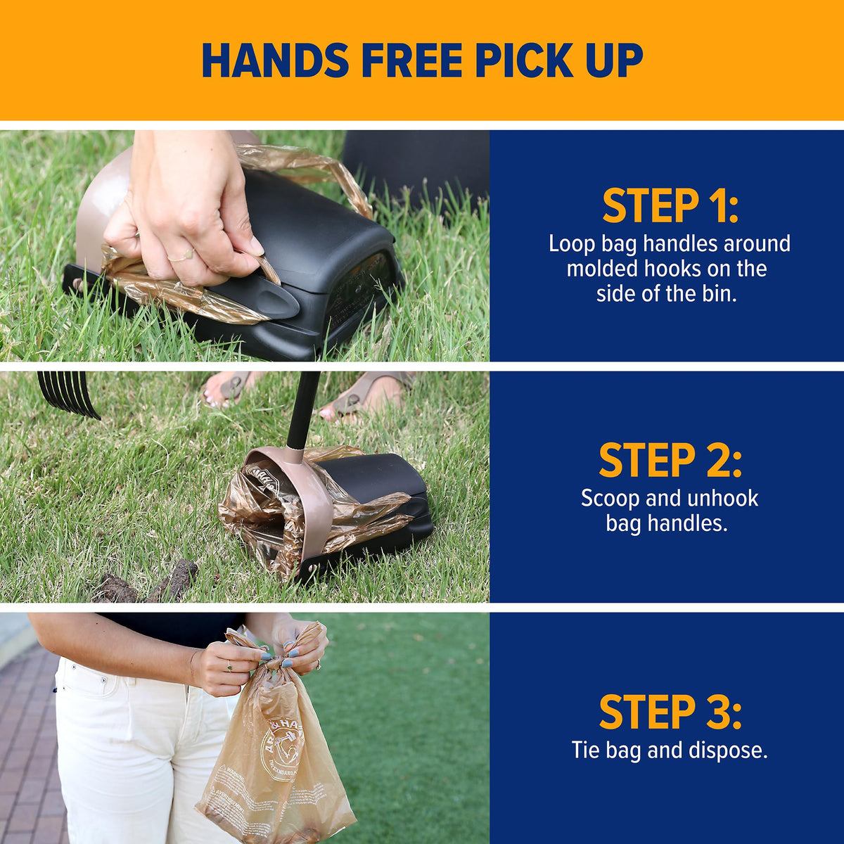 Heavy Duty Dog Waste Bags 20 Count V593532