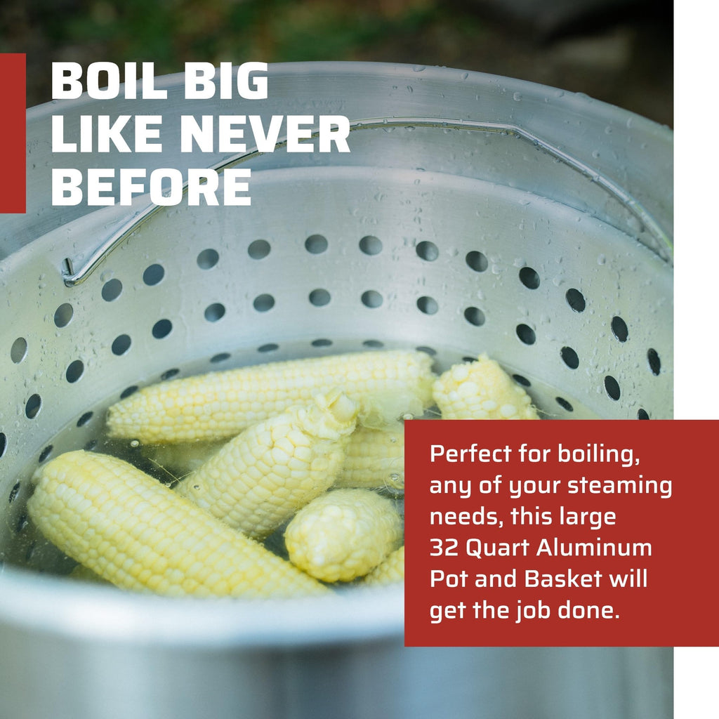 32-Quart Aluminum Pot X930