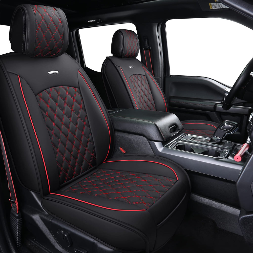 Car Seat Covers Black-Red A64318