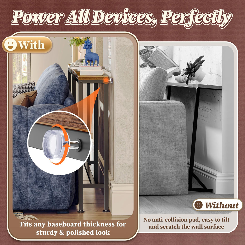 70.8 Inch Console Table with Charging Station I130