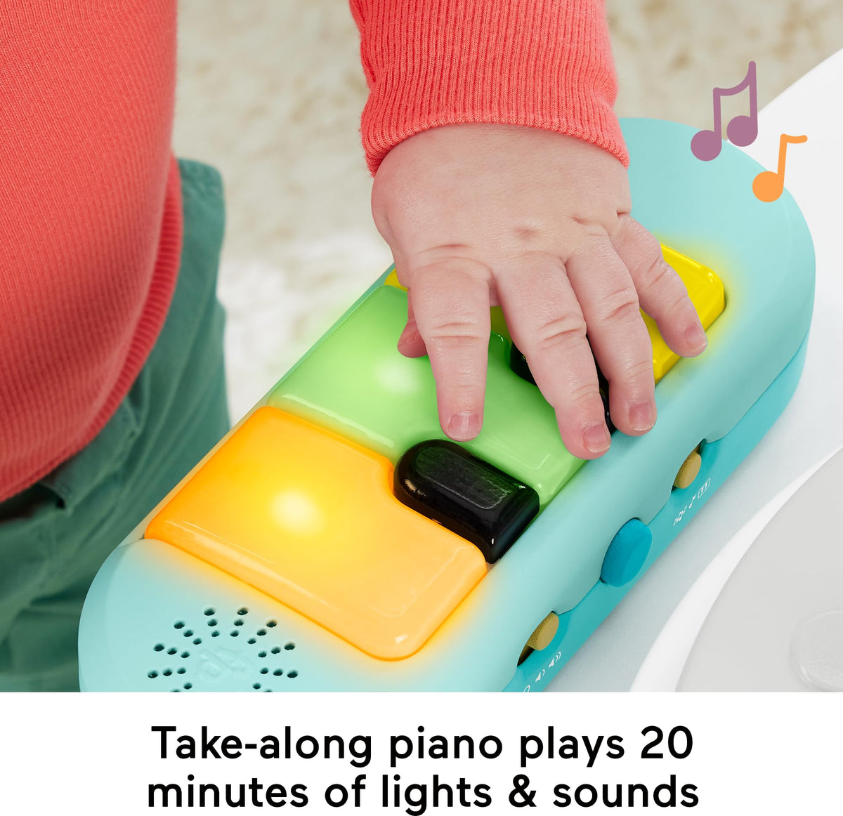 3-in-1 Activity Center & Play Table with Music Lights P8695