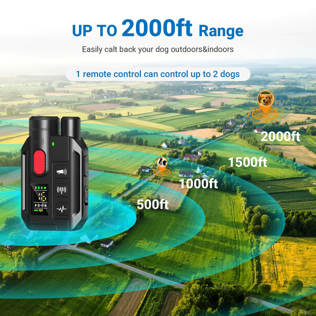 IP67 Waterproof Dog Training Collar with Remote Control U519