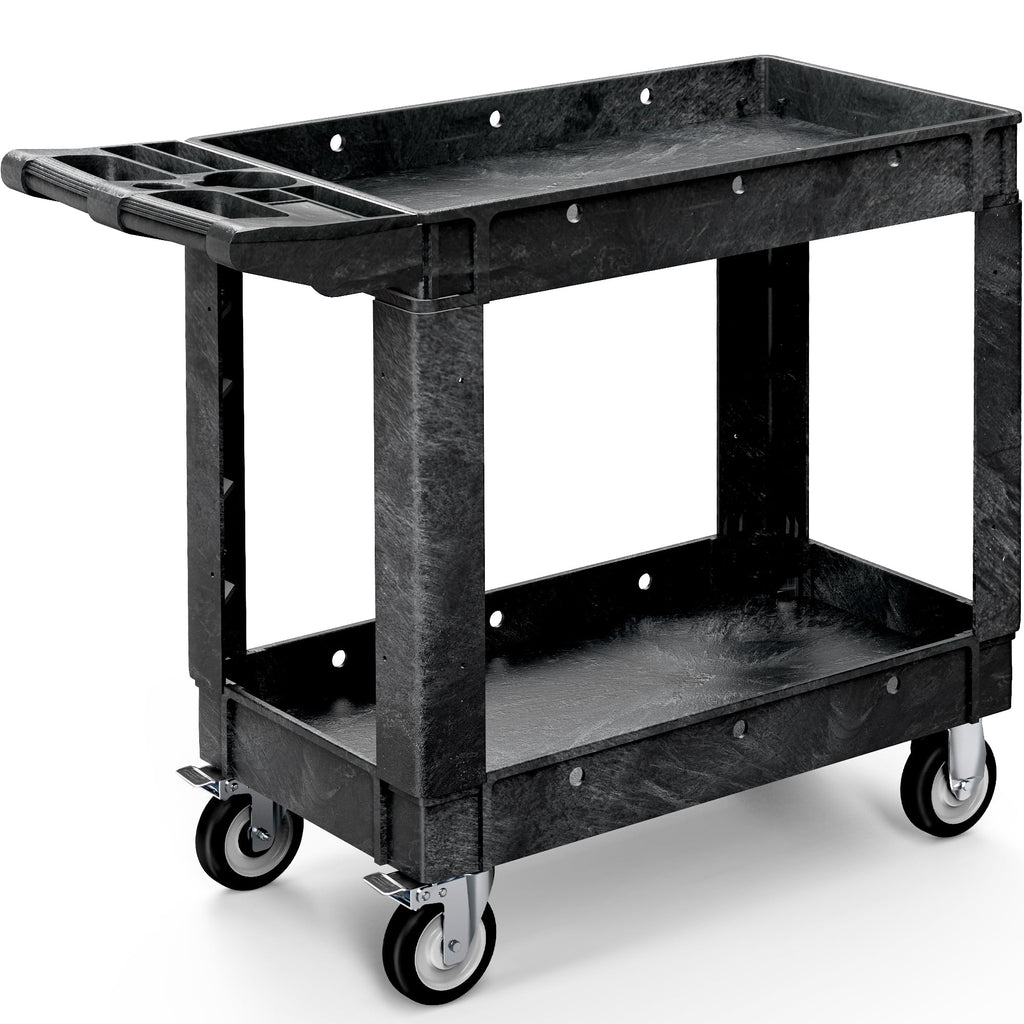 Black Utility Cart on Wheels G394816