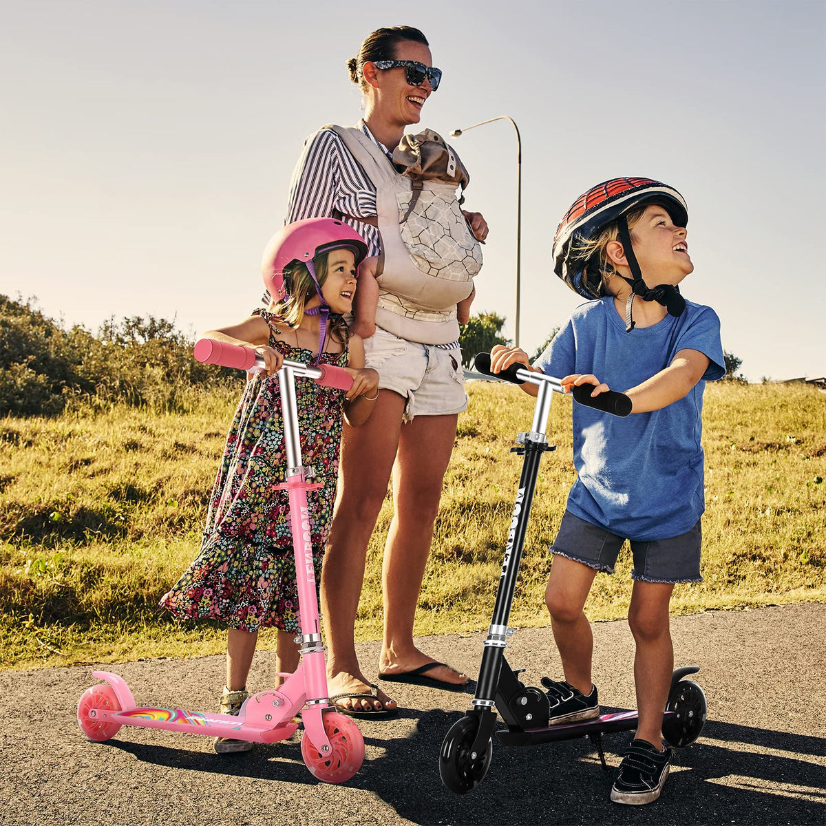 Folding Kids Scooter with Adjustable Handlebar I105874