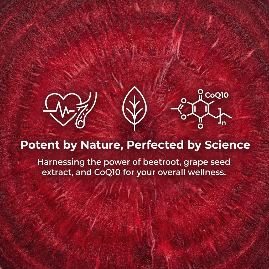 Beet Chews with Grape Seed Extract & CoQ10 - 60 Chews J716062